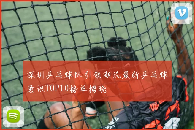 深圳乒乓球队引领潮流最新乒乓球意识TOP10榜单揭晓