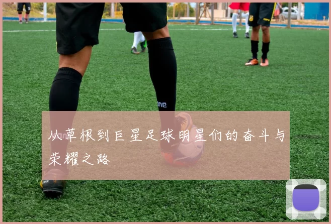 从草根到巨星足球明星们的奋斗与荣耀之路