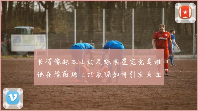 长得像赵本山的足球明星究竟是谁他在绿茵场上的表现如何引发关注